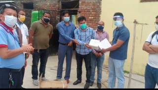 भिम अस्पताल भैरहवालाई मेडिकल सामग्री सहयोग