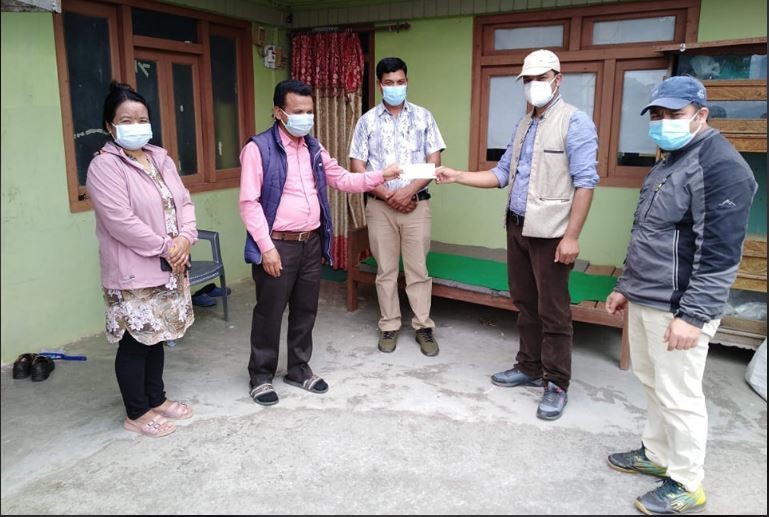 एकिकृत ग्रामीण विकास समाज गुल्मीले अक्सिजन अभियानमा ५१ हजार सहयोग