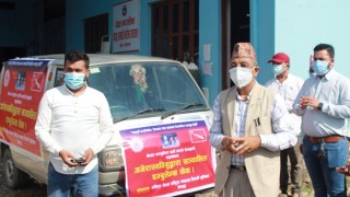 अनेरास्ववियु देवदहद्वारा विरामी बोक्ने सवारी र शव बाहन संचालन