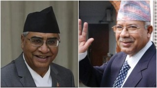 माधव नेपालले दिए देउवालाई बधाई
