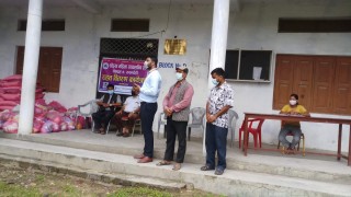 सोइया महिला स्वावलम्बी संस्थाद्वारा केरवानी माविमा राहत वितरण