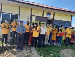 लायन्स क्लब देवदहको 'कपल प्लान्टेसन', ४१ जोडिले बृक्षारोपण गरे