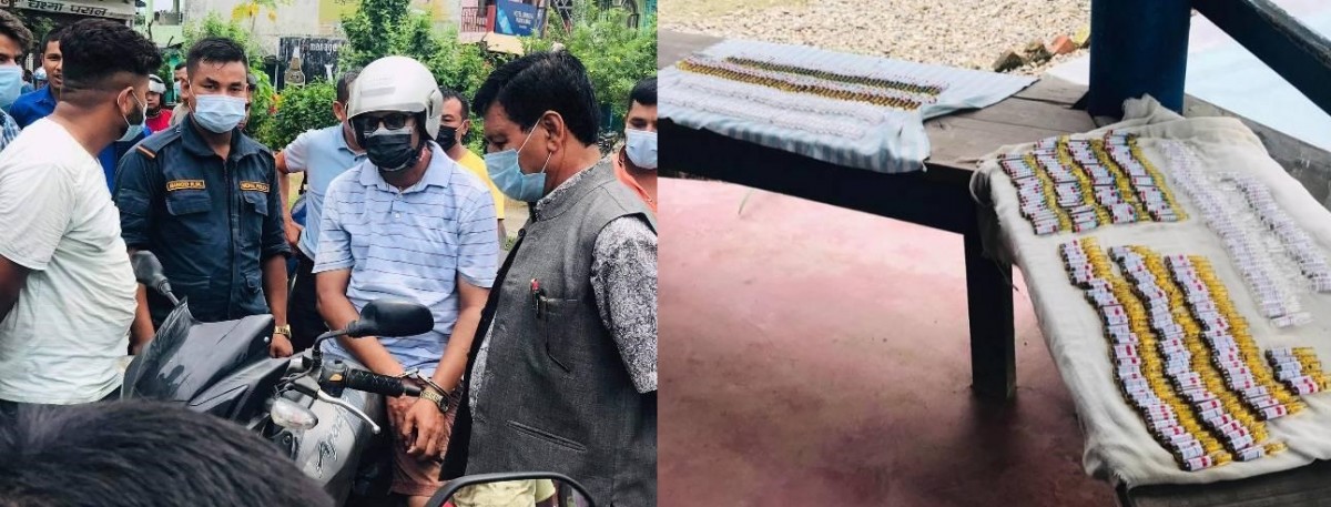 काठमाडौंका फार्महाउसमा ठूलो परिमाणमा लागुऔषधसहित १३ जना पक्राउ