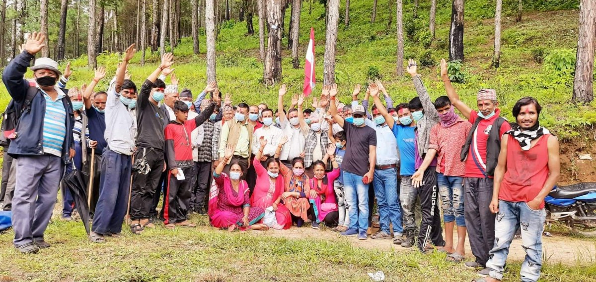 गुल्मीको इस्मामा एमालेका दर्जनौं कार्यकर्ता काँग्रेसमा प्रवेश