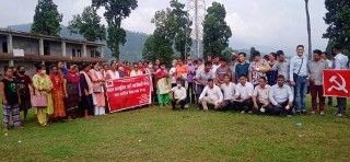 देवदहको चरङ्गेमा चम्कीयो माओवादी 