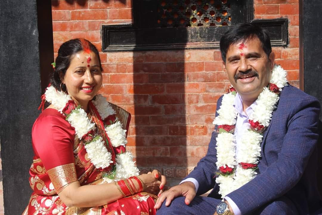 हास्य कलाकार गजुरेलले गरे दोस्रो बिहे 