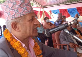तीस वर्षमा नभएकाे काम एमालेले तीन वर्षमा गर्यो :  पुर्वमन्त्री ज्ञवाली 