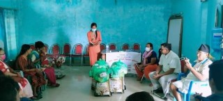 शारीरिक अपांगता भएका विपन्न परिवारलाई सक्षम परियोजनाको राहत 