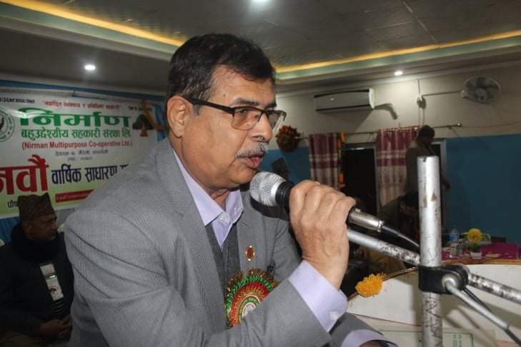 निर्माण सहकारीद्वारा शेयर सदस्यको निधनमा शोकसभा तथा सहयोग हस्तान्तरण