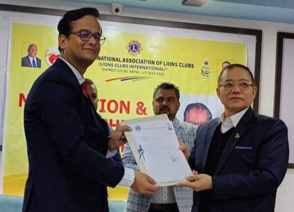 लायन्समा बढ्यो चुनावी सरगर्मि, गर्भनर पदमा उमङ्ग देवकोटाको उम्मेद्धवारी