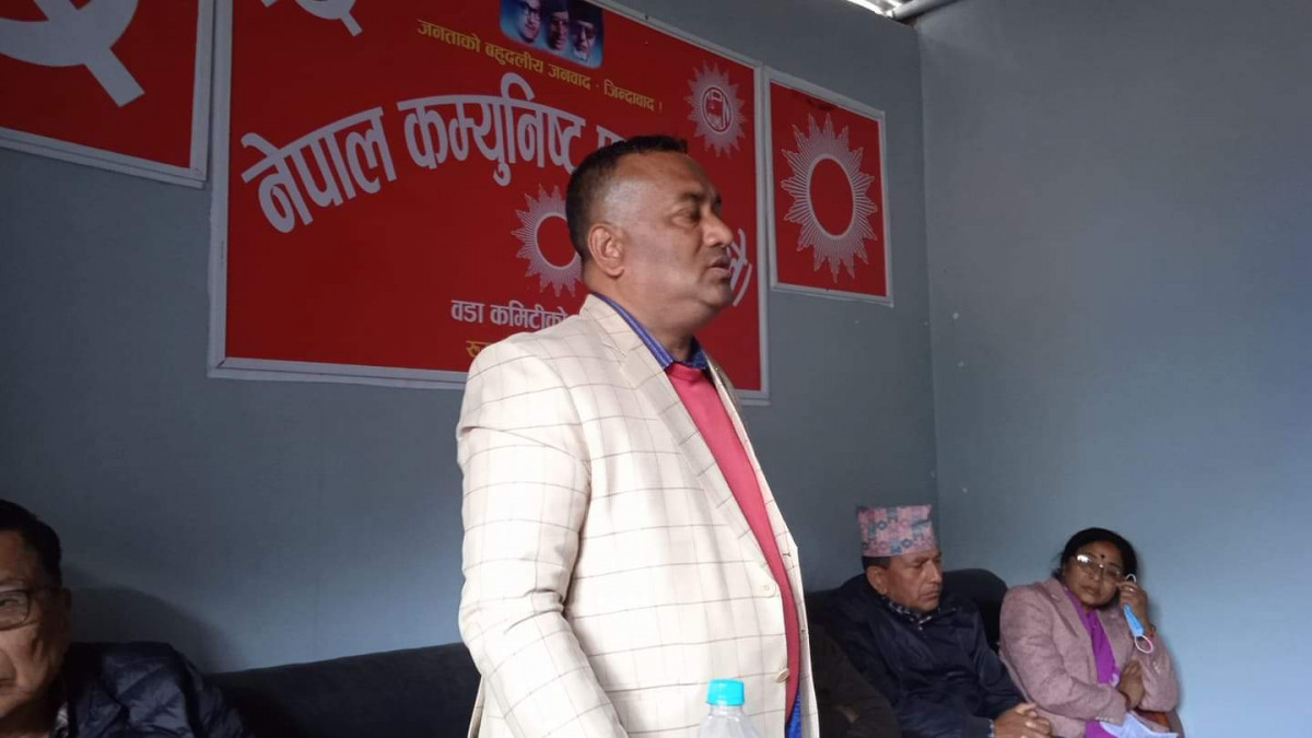 रुरुक्षेत्रमा जुर्मुरायाे नेकपा एमाले 