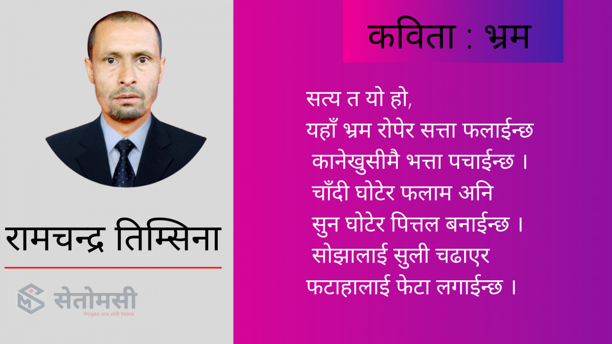 कविता : भ्रम