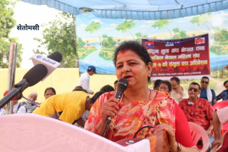 सुनवल नगरप्रमुखको रुपमा एमालेबाट बिमला अर्यालको उम्मेदवारी  