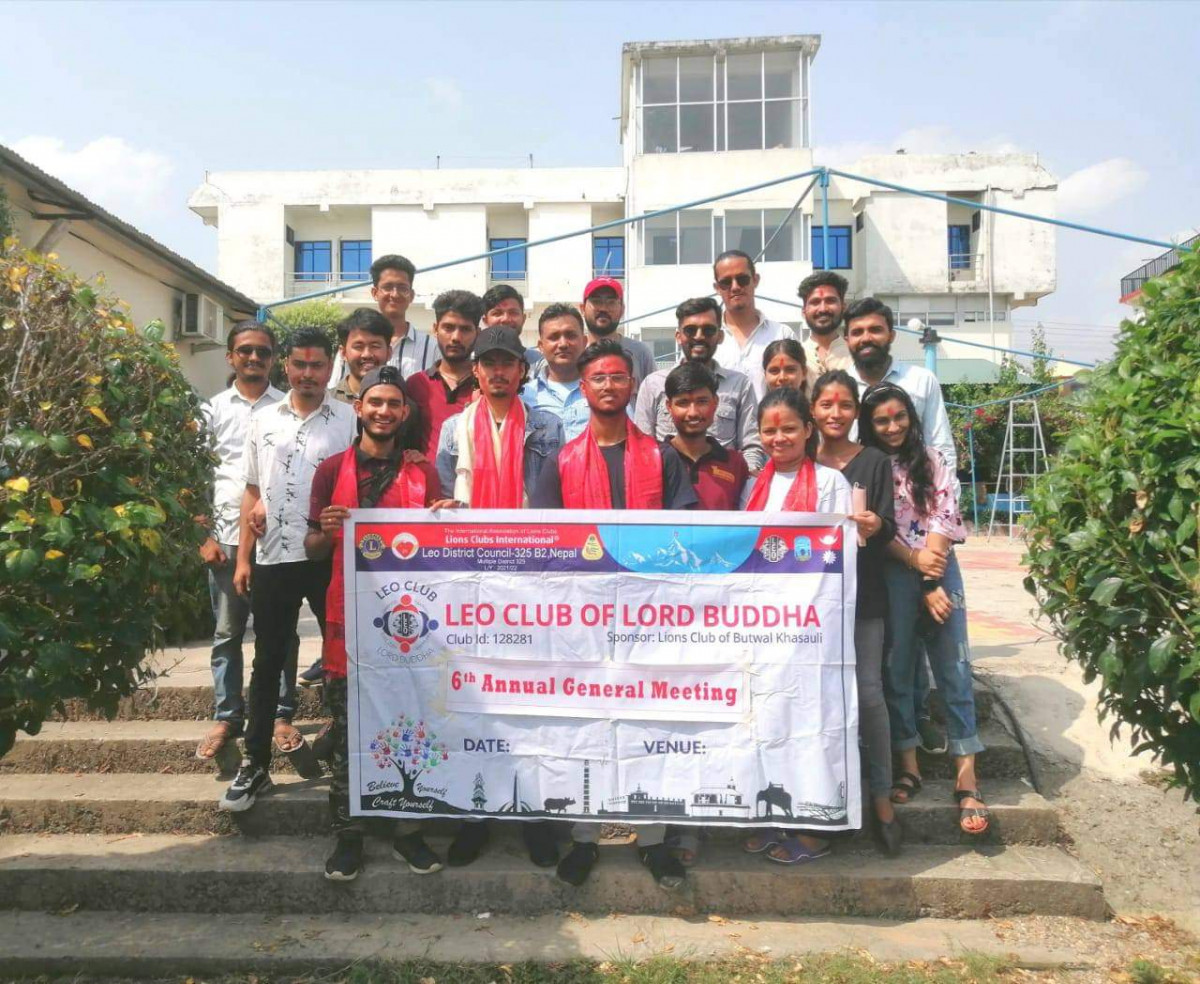 लियो क्लब अफ लर्ड बुद्धको अध्यक्षमा राहुल सापकोटा सर्वसम्मत चयन