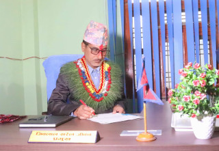 अधुरा योजना पुरा गर्दै नयाँ नमुना योजना ल्याउँछौ : नगरप्रमुख खरेल