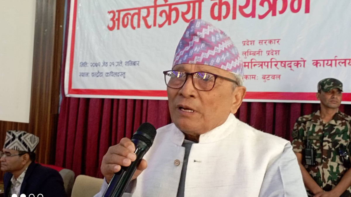 जनप्रतिनधीहरुले जनताको जीवनस्तर परिवर्तनका लागि काम गर्नुपर्छ : प्रदेश प्रमुख शेरचन