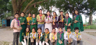 विश्व वातावरण दिवसको अवसरमा स्काउट देवदहद्वारा बृक्षारोपण