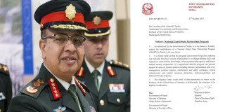 'एसपीपी' मा संलग्न हुन ओली प्रधानमन्त्री हुँदा नेपाली सेनाले पत्राचार गरेको पुष्टि
