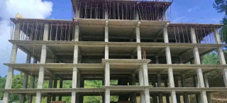 रुरुक्षेत्र गाउँपालिकाको निर्माणाधीन भवनको अनुगमन, समयमै काम सक्ने निर्माण कम्पनीको प्रतिबद्धता 