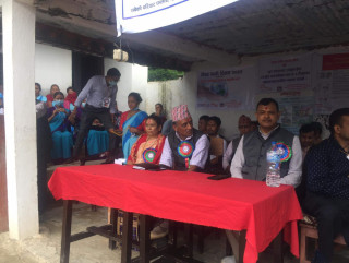 रुरुक्षेत्रको वडा नं.६ पुर्ण सरसफाई उन्मुख वडा घोंषणा
