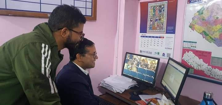 गुल्मीदरबार गाउँपालिकाबाट विद्युतीय भुक्तानीकाे सुरुवात