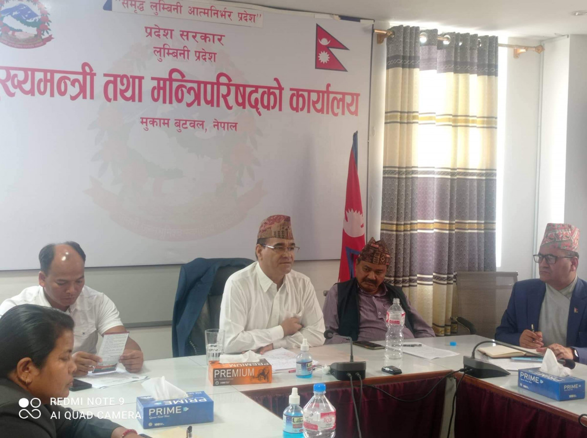 लुम्बिनी प्रदेशमा विश्वविद्यालय बनाउने प्रदेश सरकारको पहिलो सपना हो :  मुख्यमन्त्री केसी 