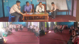 सगरमाथा आवासीय मा.वि मा हाजिरीजवाफ प्रतियोगिता सम्पन्न