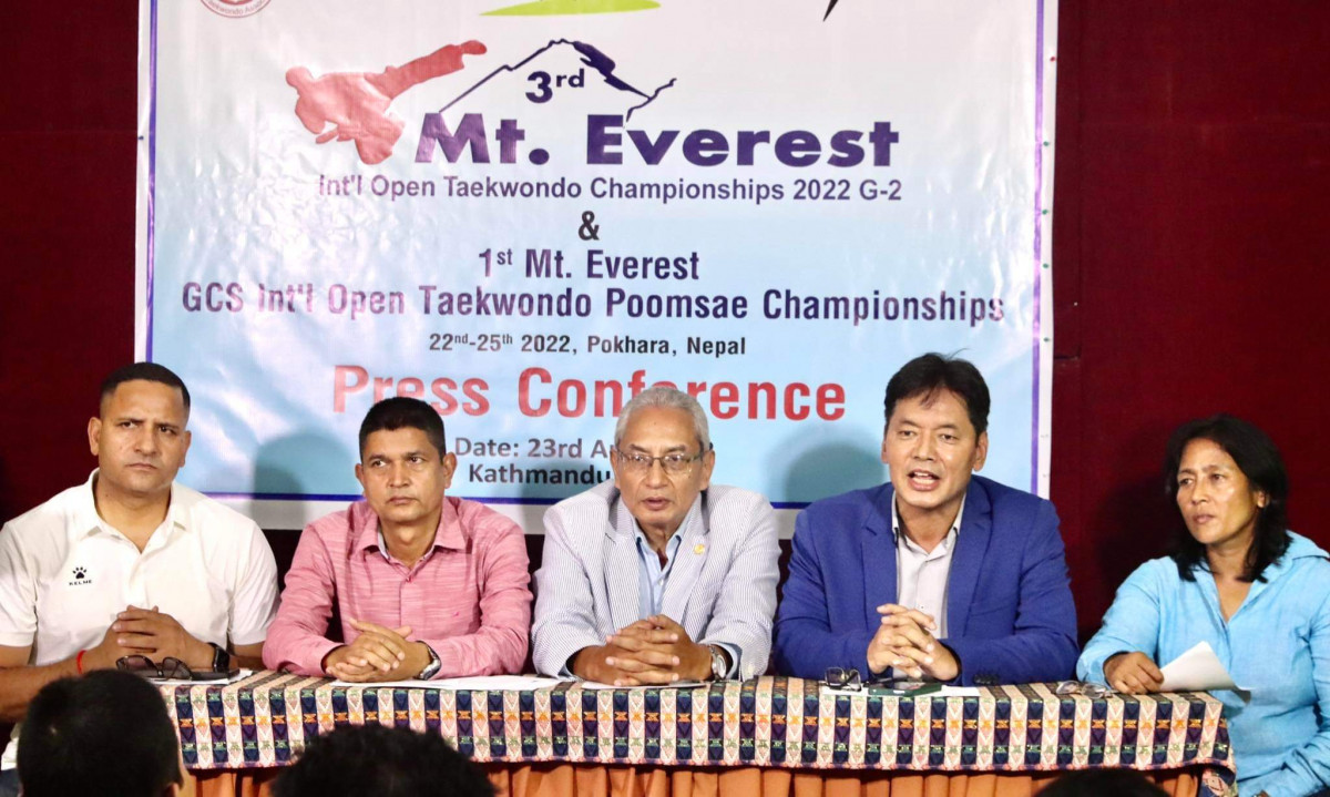 ‘माउन्ट एभरेष्ट अन्तर्राष्ट्रिय तेक्वान्दो’ प्रतियोगिताको तयारी पुरा