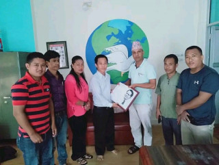 सत्यनारायणलाई पत्रकार महासंघको संस्थापक अध्यक्ष घोषणा गर्न ज्ञापनपत्र
