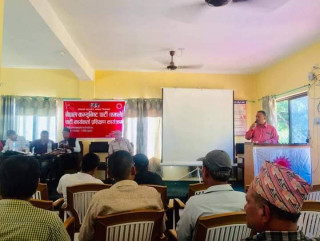 रुरुक्षेत्र १ मा एमालेकाे वडा स्तरिय  कार्यकर्ता प्रशिक्षण