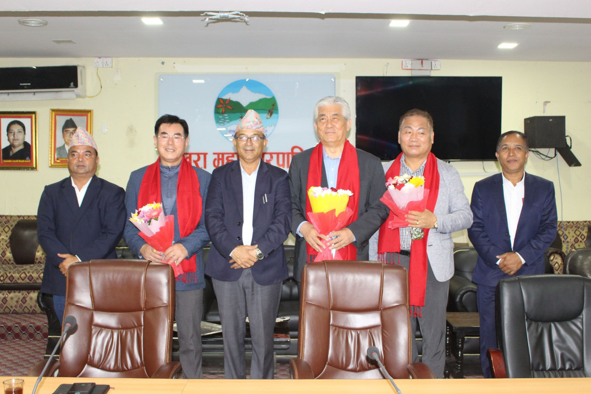 पोखराको दिगो विकासमा कोरियाको चासो
