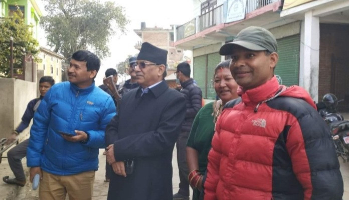 सुर्खेतका लागि उडेका प्रचण्ड मौसम प्रतिकूलताका कारण खलंगामा अवतरण