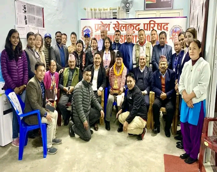 गण्डकी प्रदेश खेलकुद परिषदका सदस्य सचिव गुरुङलाई विदाई
