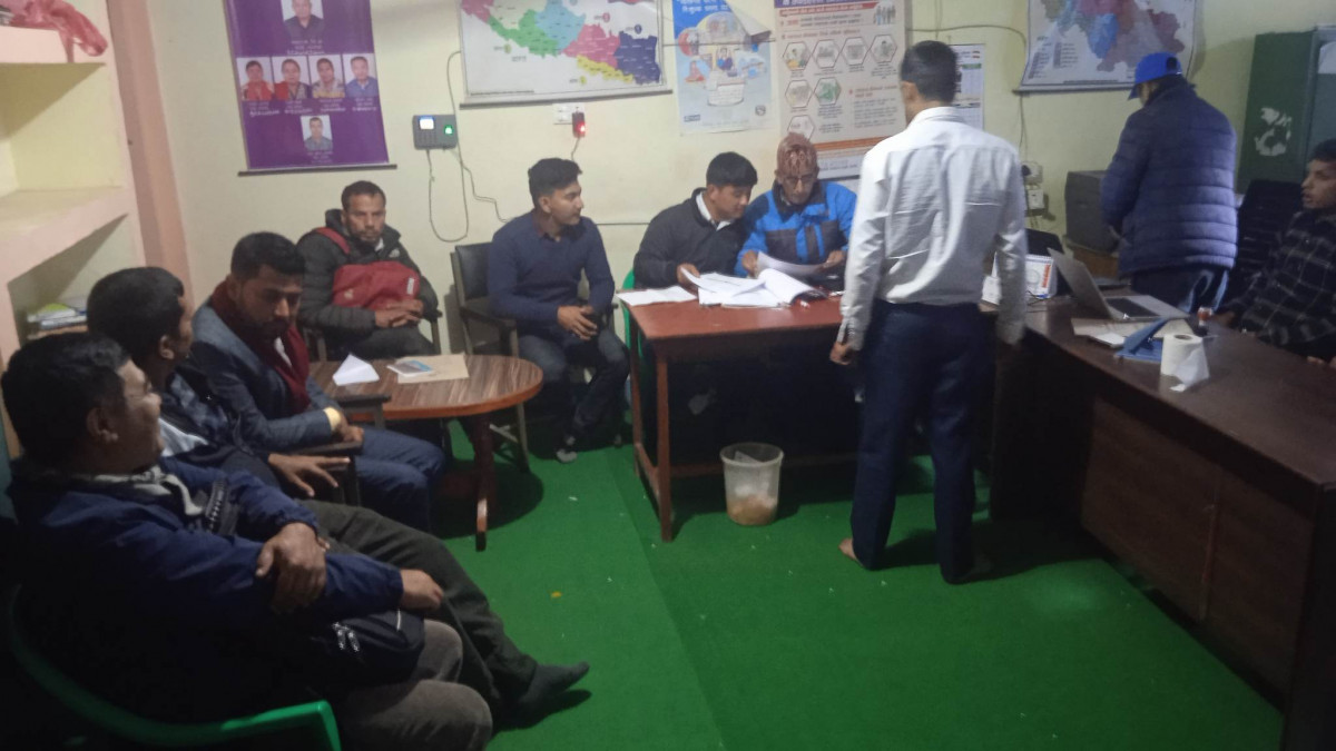 रुरुक्षेत्र गाउँपालिकाकाे याेजना सम्झौता शिविर