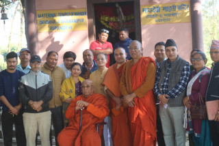 बर्माका राष्ट्र गुरू सयाडोद्वारा देवदहको भवानीपुर लगायतका ऎतितिहसिक क्षेत्रको अवलोकन