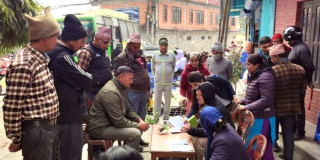 पोखरामा माटो परीक्षण तथा बाली उपचार शिविर        