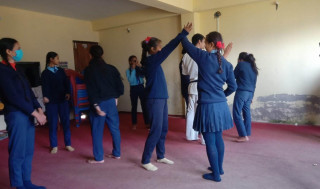 विद्यार्थीलाई अंगरक्षा तथा कानुनी सचेतना तालिम