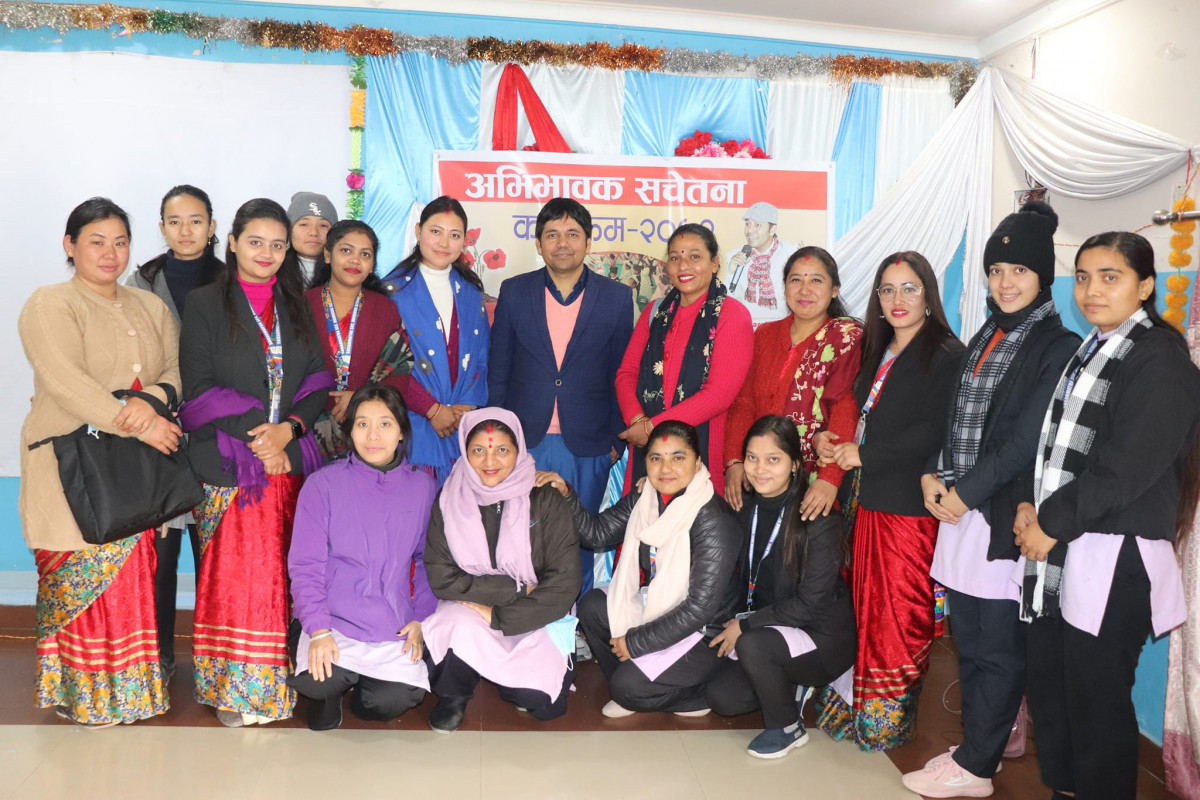 सगरमाथा आवासीय माविद्वारा विद्यार्थीलाई एक दिने अभिमुखिकरण कार्यक्रम