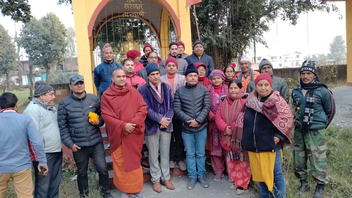 सुनवल-७ स्थित 'देवदह ताल'लाई लुम्बिनी विकास कोषले बुद्ध सर्किटको नक्सामा राख्ने