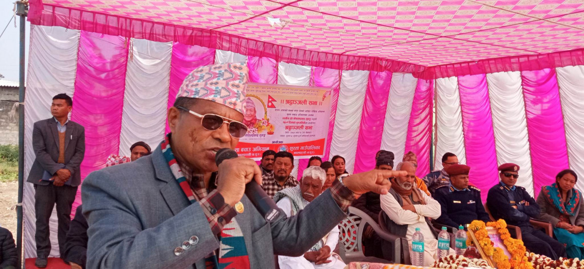 स्थानीय तहमा विकास निर्माण र कानुन निर्माण एकैसाथ हुनुपर्छ : सभामुख घर्तीमगर