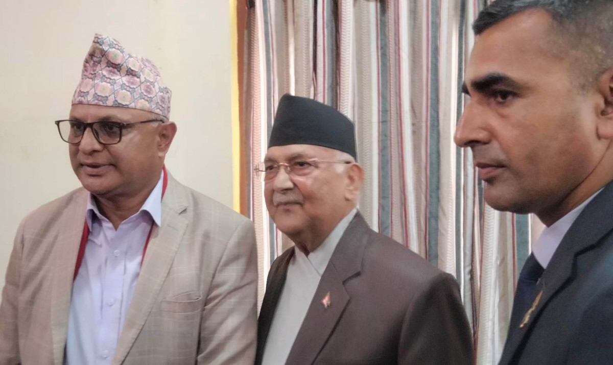 राष्ट्रपतिमा माओवादीले एमालेका उम्मेदवारलाई भोट नहाल्ने कुरा सोच्न सकिँदैन: केपी ओली