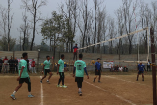 देवदह महोत्सवमा पुरुष भलिबल: मणिमुकुन्द र होराइजन फाइनलमा प्रवेश 