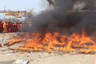 कोटिहोम महायज्ञको सवा करोड दीप प्रज्वलनमा हजारौँ भक्तजन सहभागी