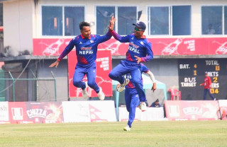 यूएईलाई हराउँदै नेपालले जोगायो एक दिवसीय मान्यता