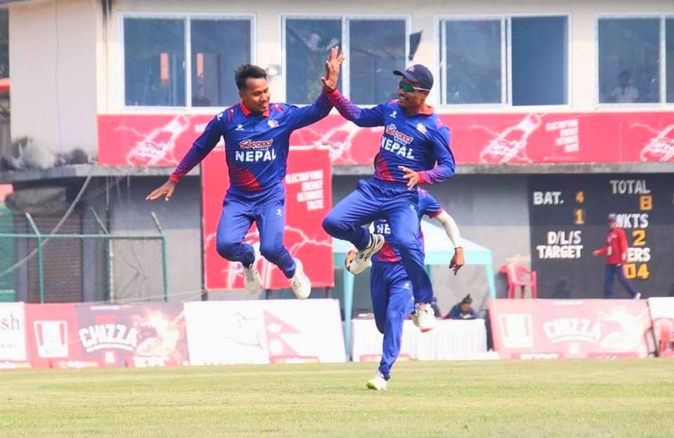 यूएईलाई हराउँदै नेपालले जोगायो एक दिवसीय मान्यता