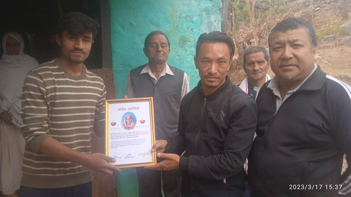 सीता दाहालको सम्झनामा बुटवलमा श्रद्धाञ्जली सभा