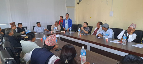 चाइना हस्पिटलद्धारा भरतपुरका स्वास्थ्य स्वमसेविकालाई अभिमुखीकरण