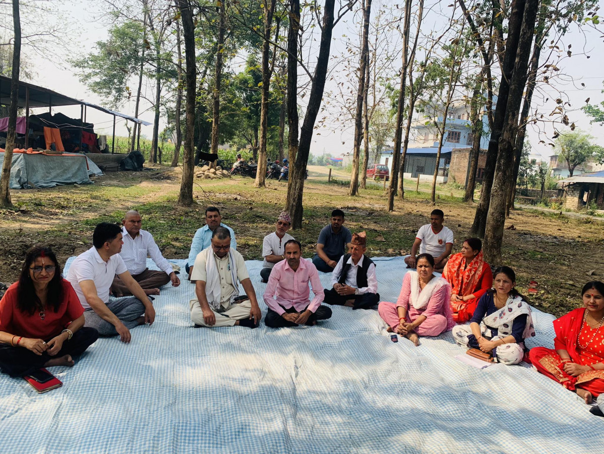 देवदहमा हुने 'शिव साधना'मा एक हजार साधक सहभागी गराउने लक्ष्य, तयारी तिब्र