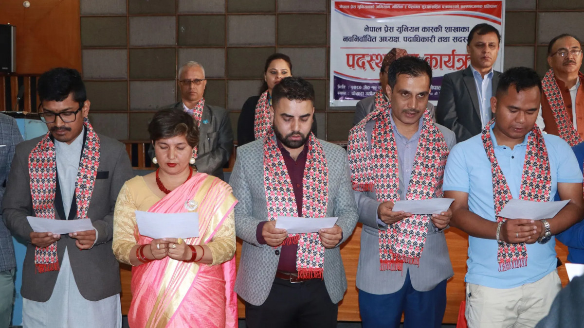 प्रेस युनियन रुपन्देहीको सभापतिमा कल्पना तिवारी निर्वाचित