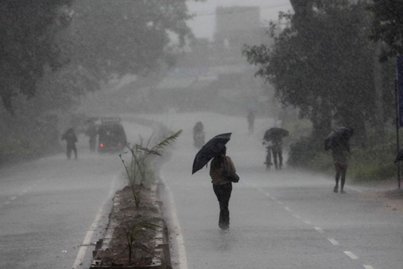 मौसम  : देशका केही स्थानहरूमा हावाहुरी, अधिकांश स्थानमा वर्षा